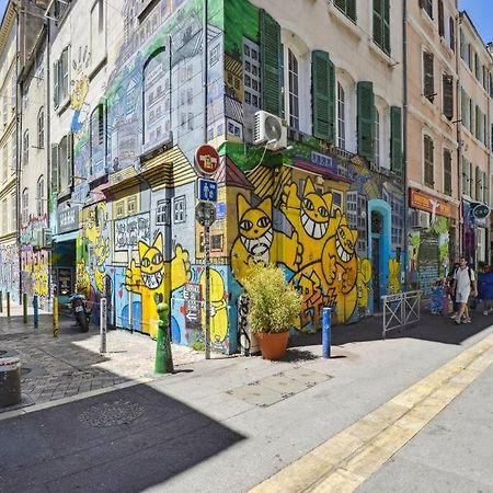 Charmant Logement Au Coeur Du Cours Julien Marseille Exteriér fotografie